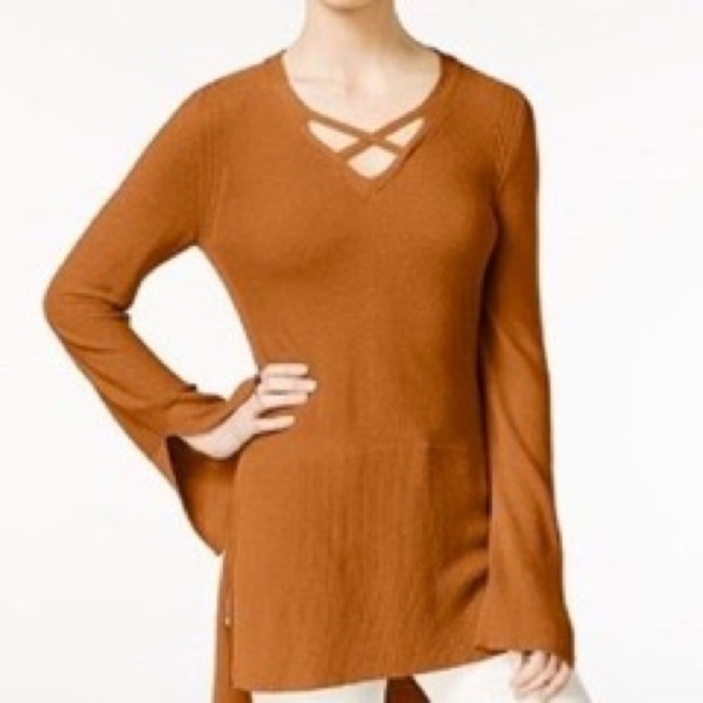 Free People Criss Criss Sweater Tunic